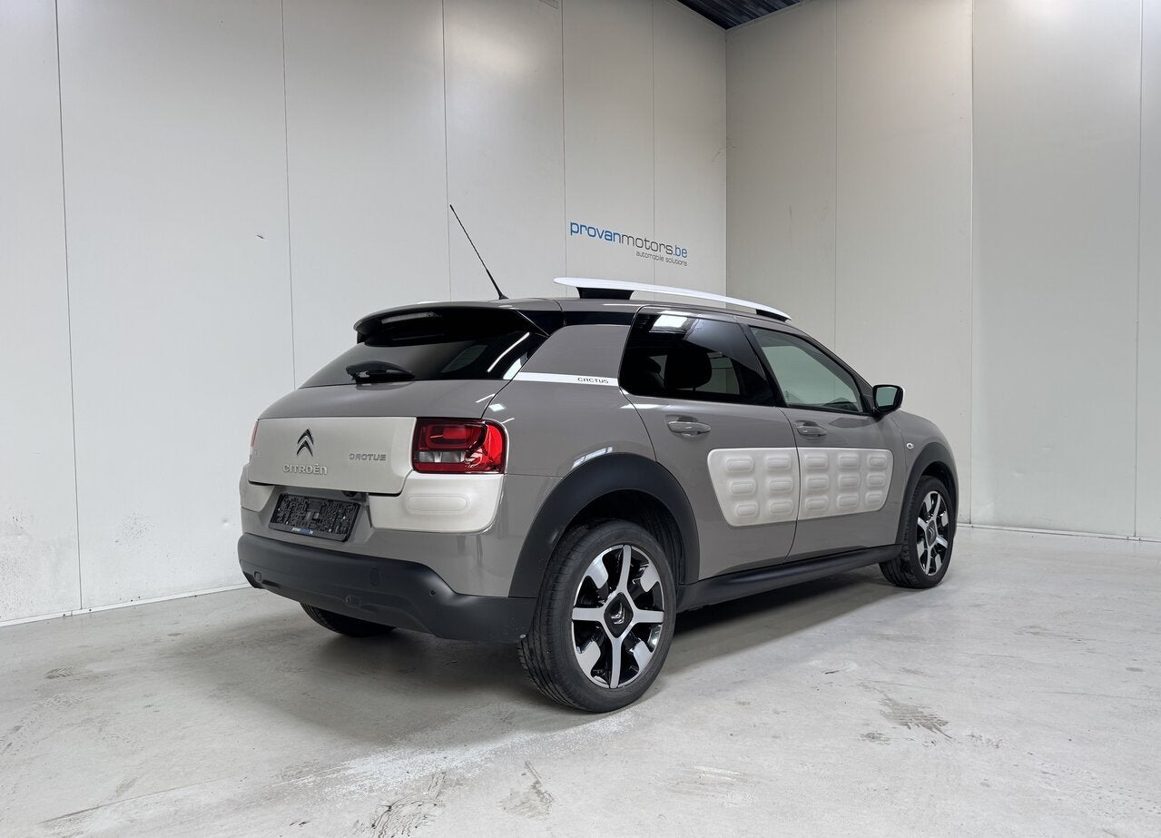 Citroen C4 Cactus 1.2 Benzine Autom. - Airco - Topstaat! 1S, 4 deurs, Parkeersensor, Euro 6, 1199 cc