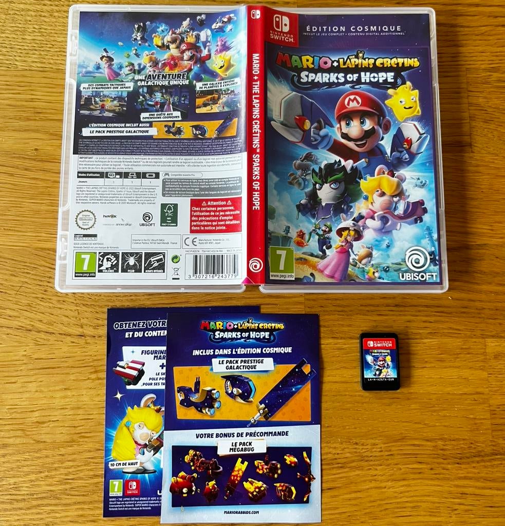 Mario + Lapins Crétins: Sparks of Hope pour Nintendo Switch, Enlèvement ou Envoi, Utilisé, À partir de 7 ans