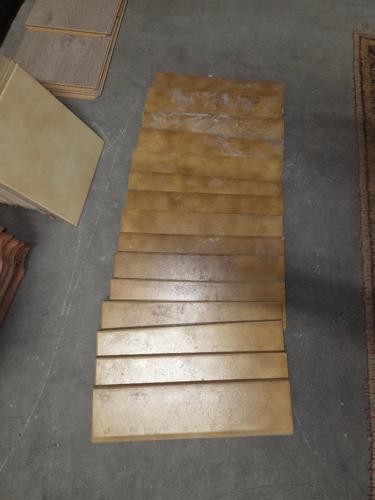 Tegelplinten, Ophalen, Hardsteen, Zo goed als nieuw, Minder dan 100 cm