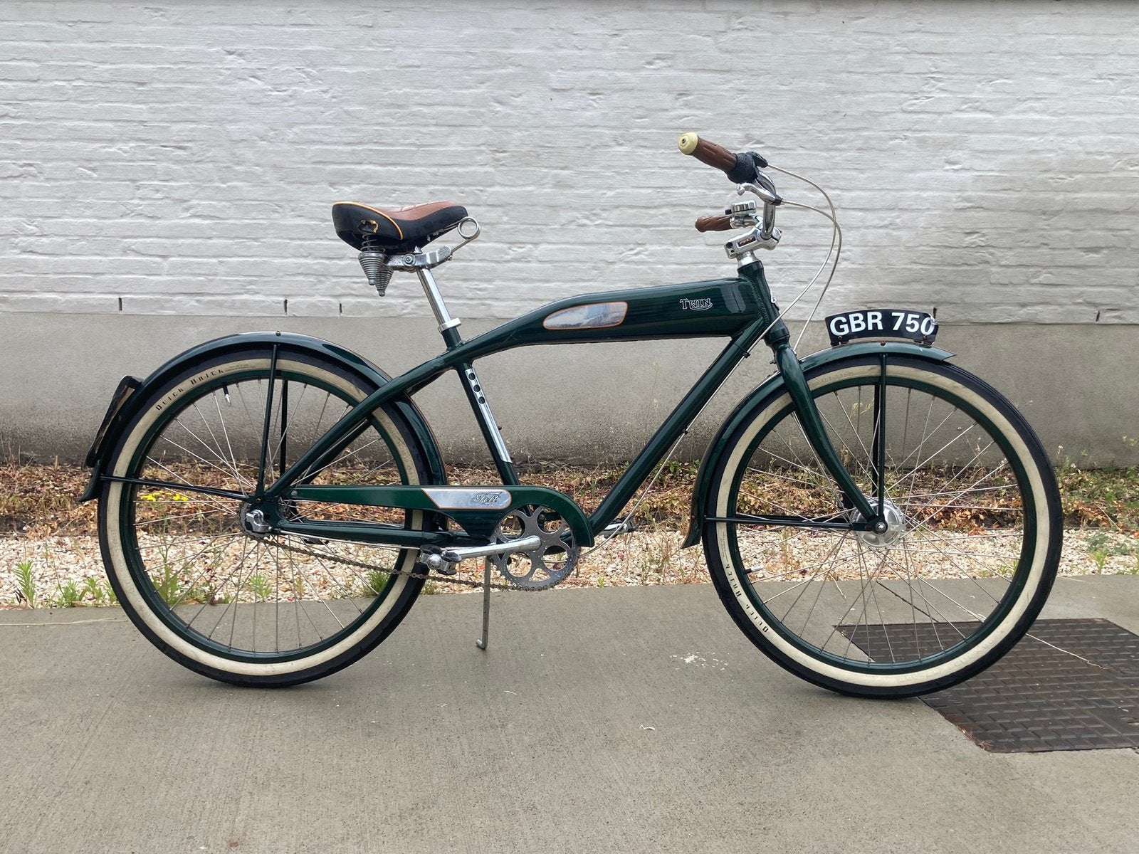 Felt - Cruiser (racing green) (3 versnellingen - nexus), Fietsen en Brommers, Ophalen, Terugtraprem, Gebruikt, Cruiser