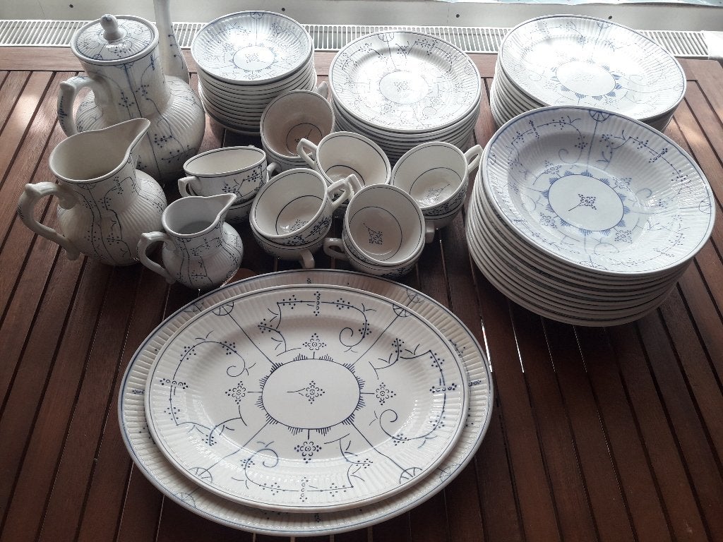 Bosch 12-persoonsservice, Antiek en Kunst, Antiek | Servies compleet, Ophalen