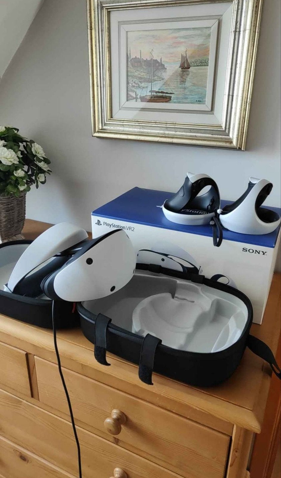 Playstation vr2 neuf + étui de transport 50€, Games en Spelcomputers, Virtual Reality, Ophalen