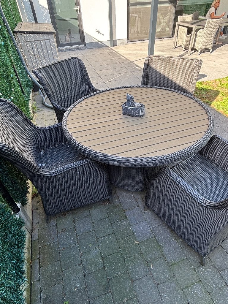 Tuinmeubelen, Tuin en Terras, Ophalen, Zo goed als nieuw, Tuinset, Eettafel