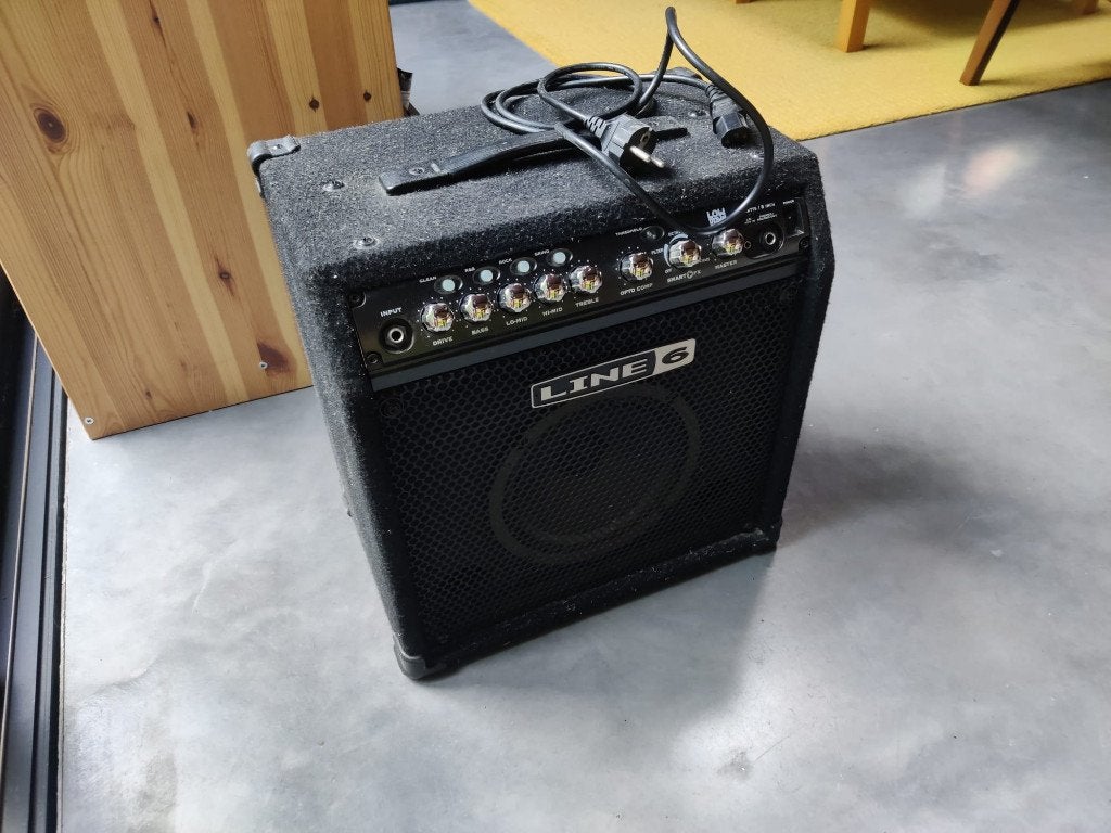 LINE 6 versterker, Ophalen, Gebruikt