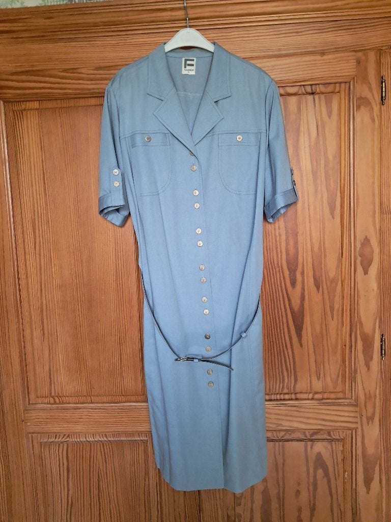 Robe grande taille, Enlèvement ou Envoi, Comme neuf, Taille 46/48 (XL) ou plus grande, Bleu