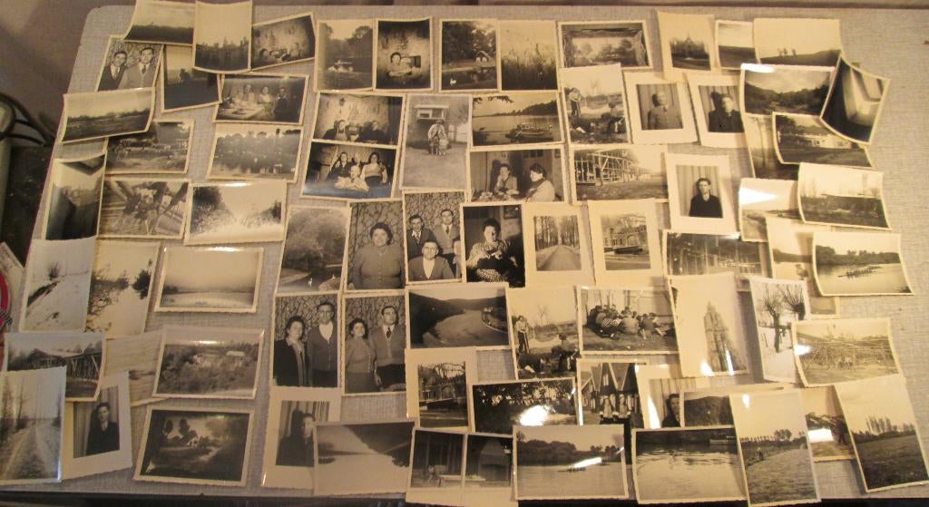 75 Oude Zwart-Wit Foto's - mensen en gebeurtenissen, Ophalen of Verzenden, 1940 tot 1960, Zo goed als nieuw, Foto