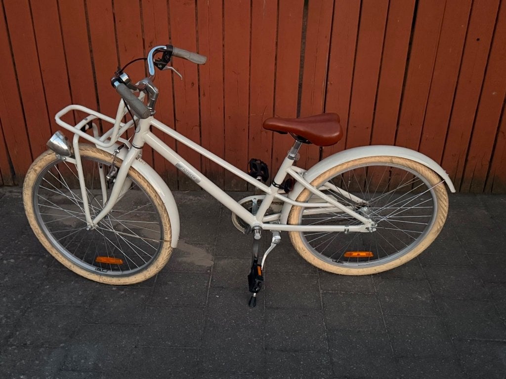 Meisjes fiets, Fietsen en Brommers, Fietsen | Meisjes, Gebruikt, Handrem, Schijfrem, Amigo