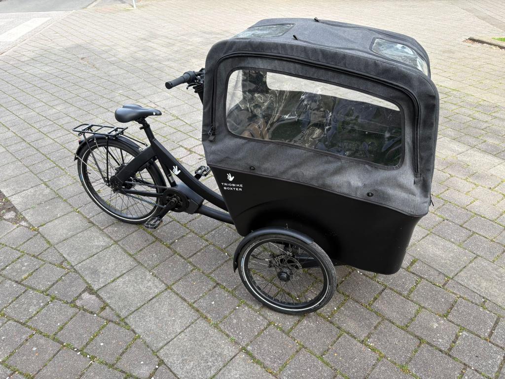 Tribike Boxer vélo cargo électrique – excellent état, Vélos & Vélomoteurs, Vélos électriques, Autres marques, 50 km par batterie ou plus