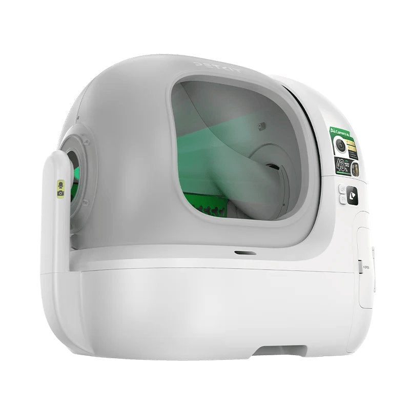 Purobot Max Pro 2 Zelfreinigende Kattenbak met camera, Dieren en Toebehoren, Ophalen, Zelfreinigend, Zo goed als nieuw, Gesloten