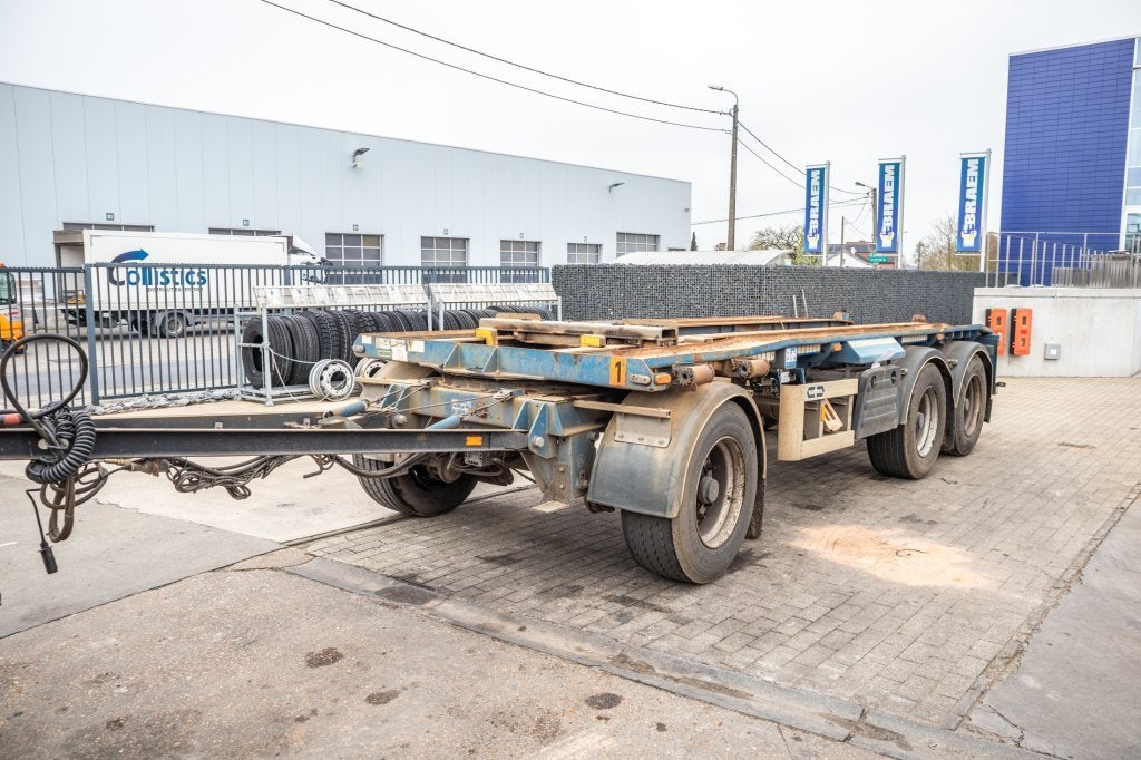 Van Hool CONTAINER AANHANGER (bj 2014), Auto's, Vrachtwagens, Overige brandstoffen, Bedrijf, Trekhaak, Aanhangers en Opleggers