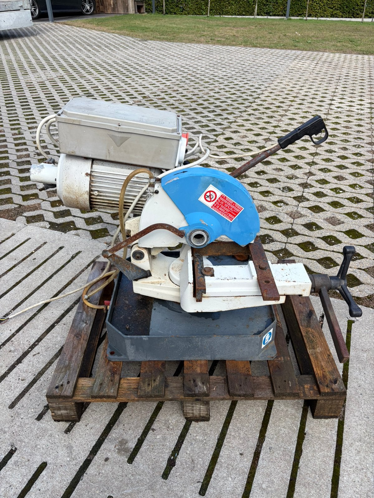 MACC metaal zaagmachine, Doe-het-zelf en Bouw, Gereedschap | Zaagmachines, Ophalen, Gebruikt