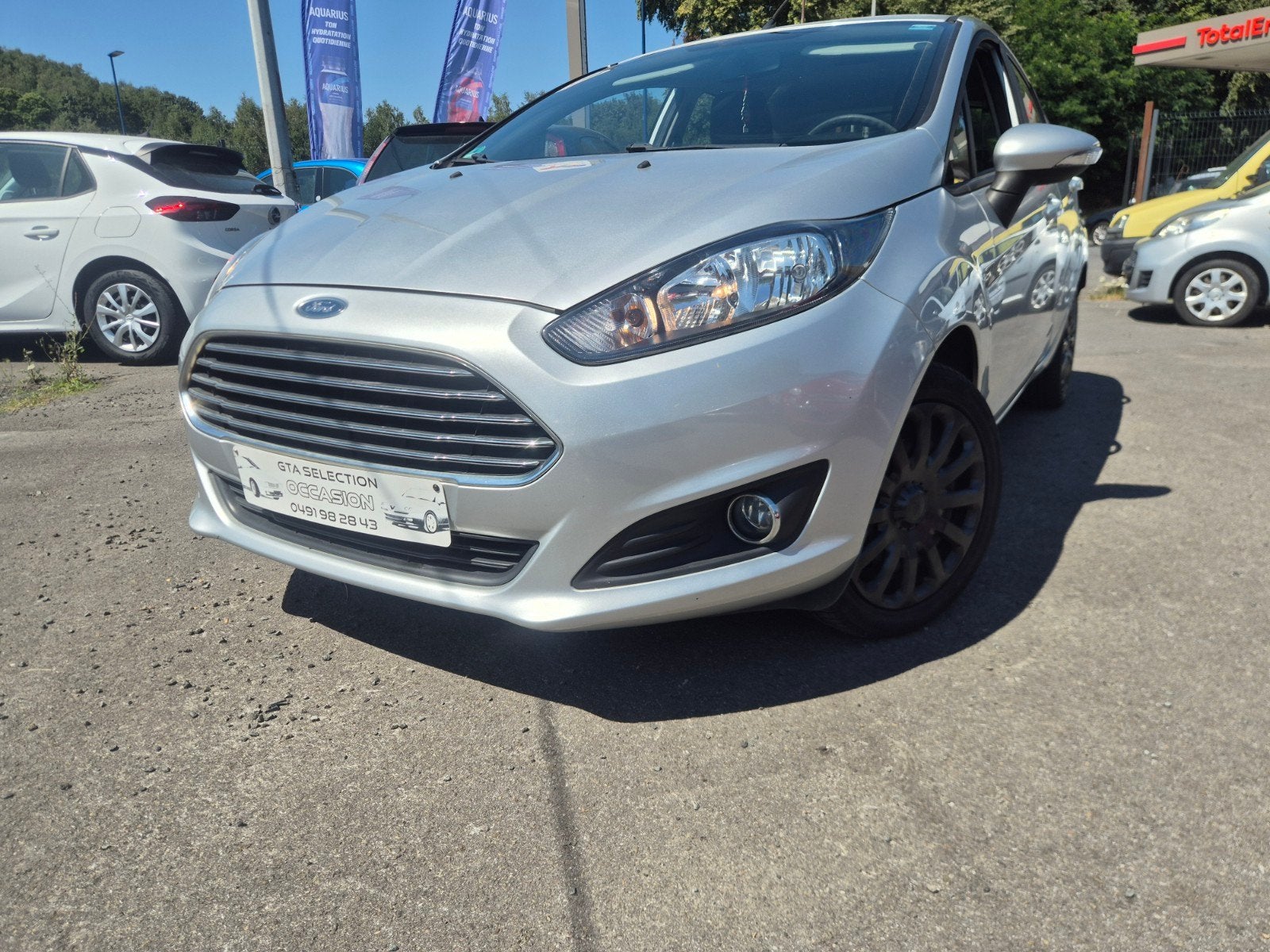 FORD FIESTA AUTOMATIQUE 1600 ESSENCE AVEC CONTROLE TECHNIQUE, Autos, Achat, Entreprise, Noir, 5 portes
