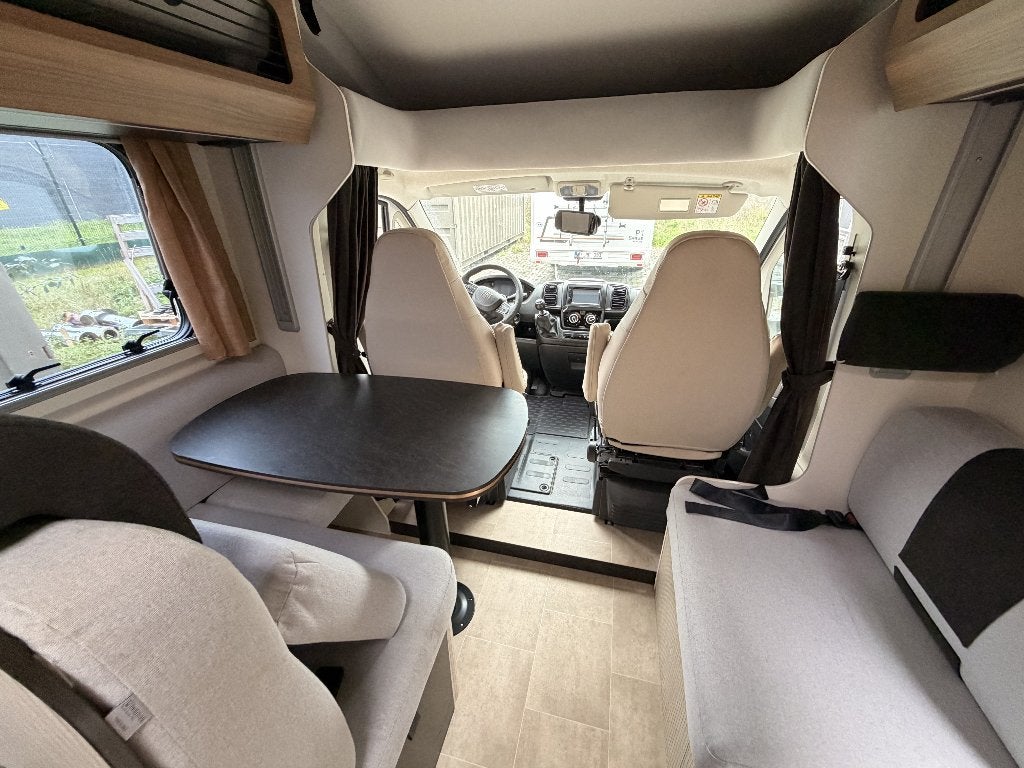 Luxe Rimor Sarus 95 semi-integraal camper, Caravans en Kamperen, Ringverwarming, Fiat, 7 tot 8 meter, Half-integraal