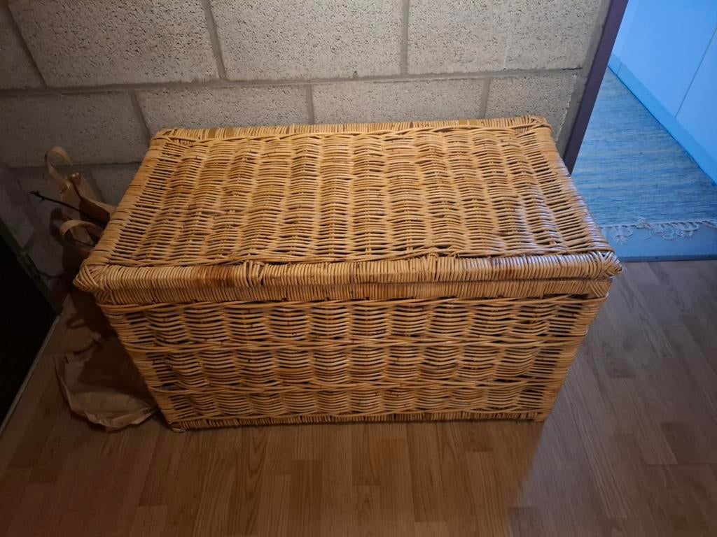 Rieten mand, Huis en Inrichting, Ophalen, Mand