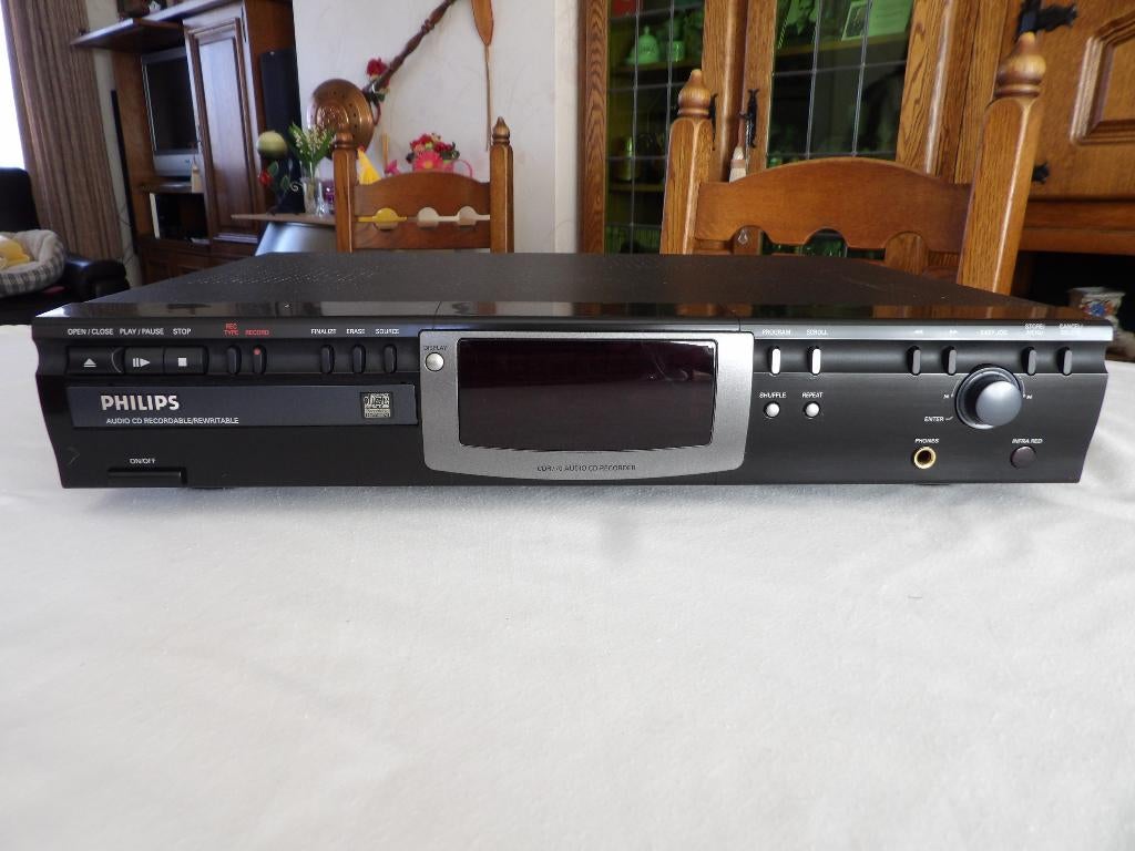 lecteur graveur de CD pour chaîne hi-fi, TV, Hi-fi & Vidéo, Lecteurs DVD, Comme neuf, Lecteur DVD, Philips, Enlèvement