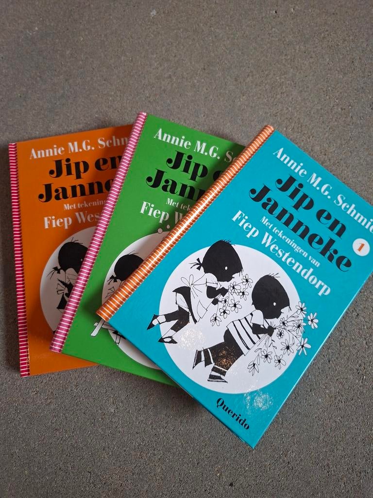 Jip en Janneke, Boeken, Ophalen