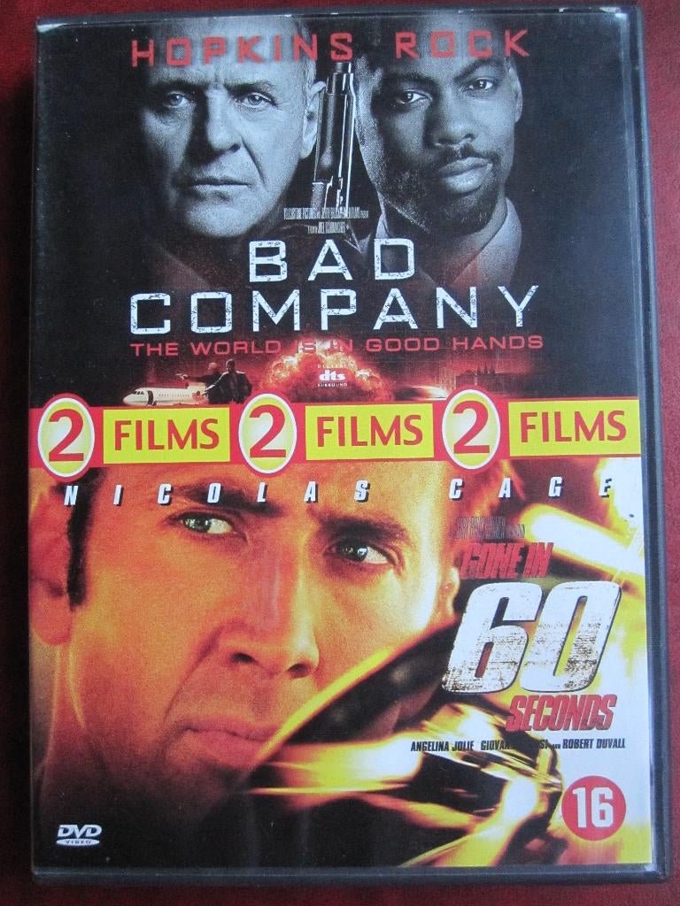 Bad Company + Gone In 60 Seconds (2 disc), Vanaf 16 jaar, Boxset, Actie, Ophalen of Verzenden