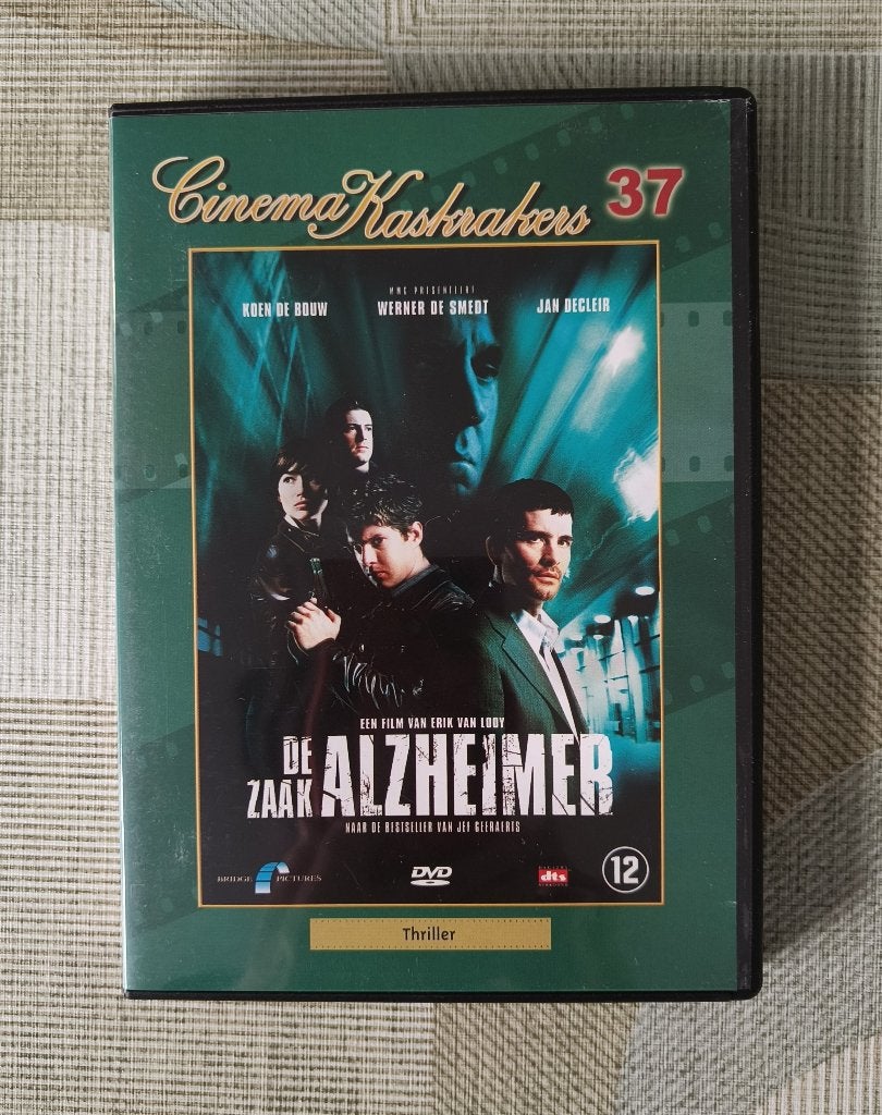 dvd Cinema Kaskrakers 37: De zaak Alzheimer - Erik Van Looy, Cd's en Dvd's, Nederlands, Ophalen of Verzenden, Zo goed als nieuw