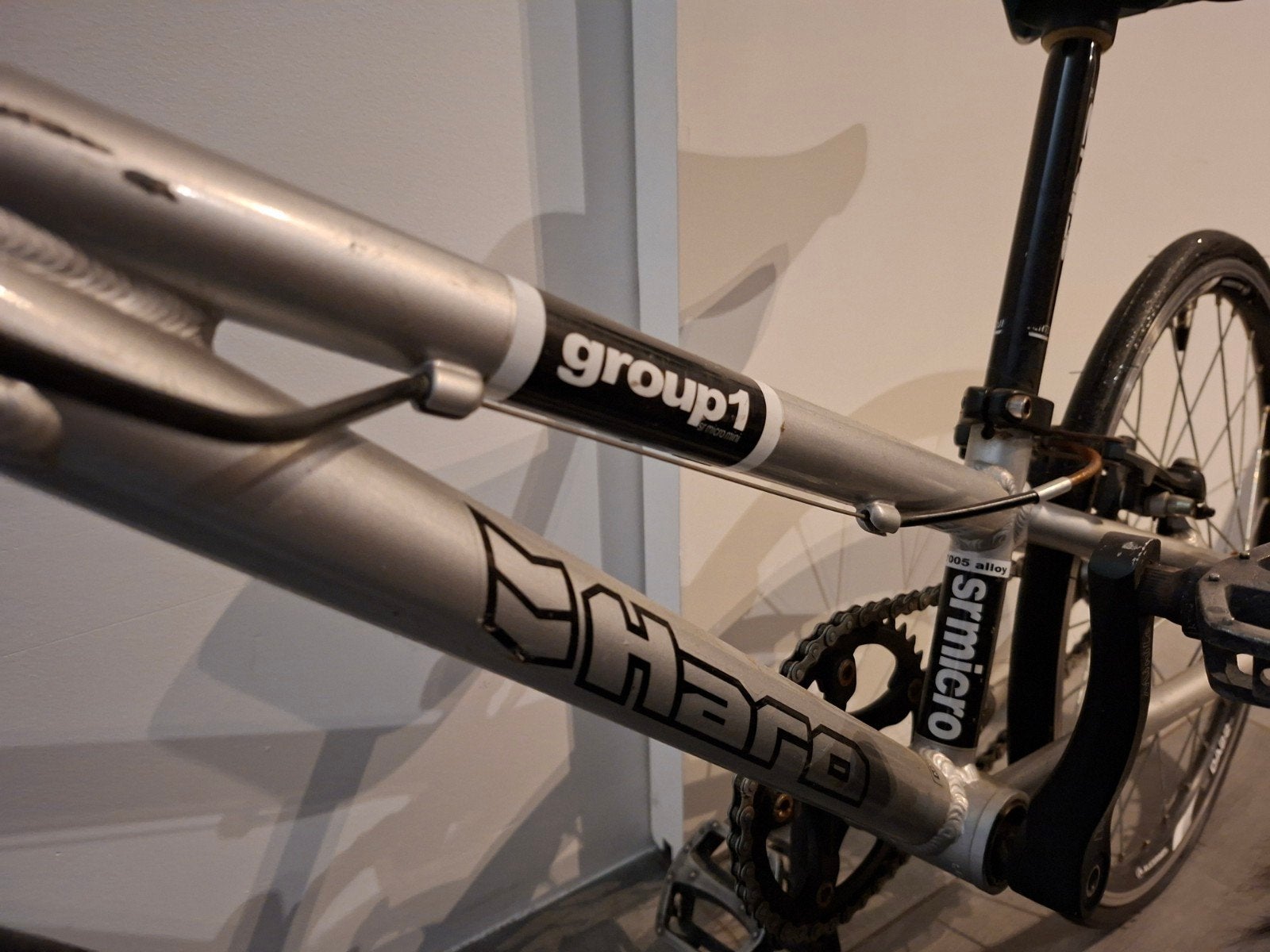 race bmx Da22, Ophalen