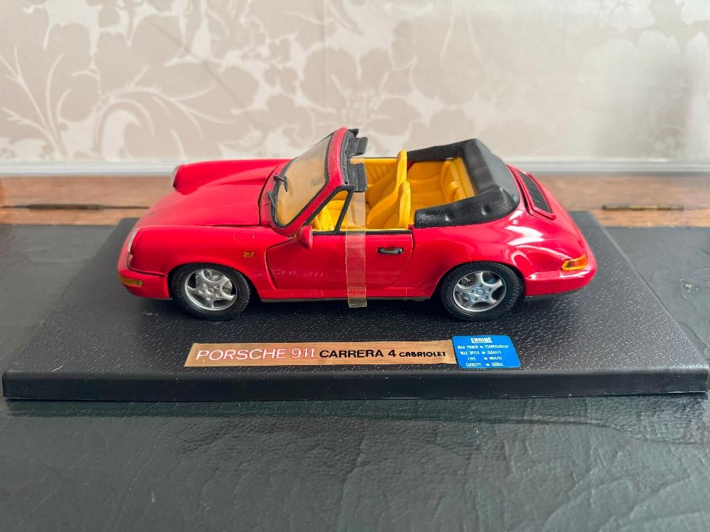 ANSON PORSCHE 911 (échelle 1/18) Modèle 1983, Hobby & Loisirs créatifs, Voitures miniatures | 1:18, Enlèvement ou Envoi, Utilisé