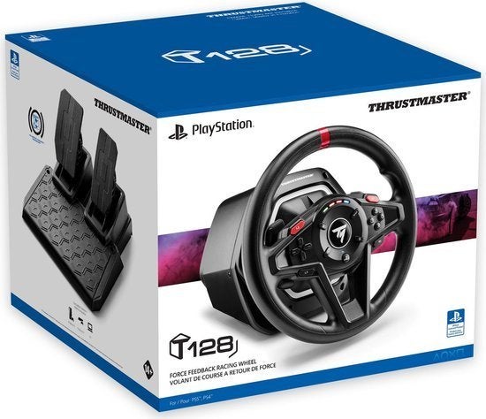 Thrustmaster T128-P - Racestuur en Pedalen, Ophalen, Nieuw, PlayStation 4