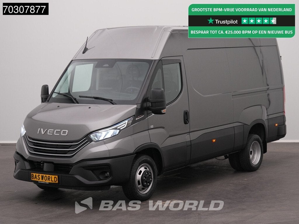 Iveco Daily 35C21 3.0L Automaat L2H2 Dubbellucht 210PK ACC L, Autos, Neuf, Argent ou Gris, Achat, Entreprise