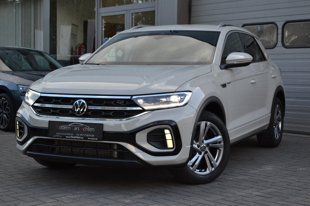 Vw T-Roc 1.5TSi DSG R-Line, Auto's, 1498 cc, 4 cilinders, Leder en Stof, Bedrijf