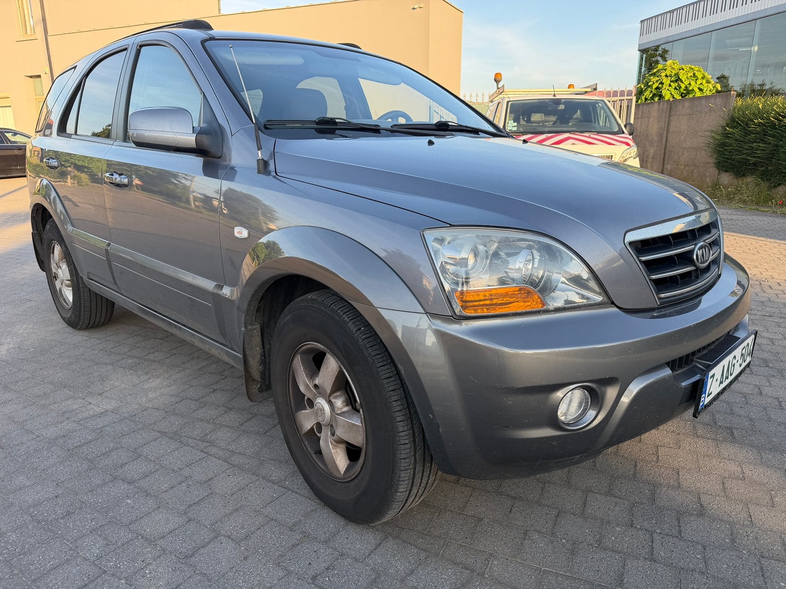 Kia sorento 2007 2.5 diesel automaat, Auto's, Kia, Bruin, Leder, Te koop, USB