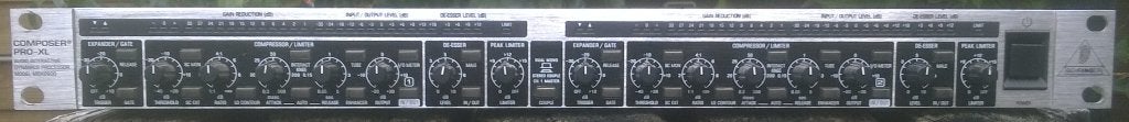 Compressor limiter Behringer MDX2600, Enlèvement ou Envoi, Comme neuf, Compresseur