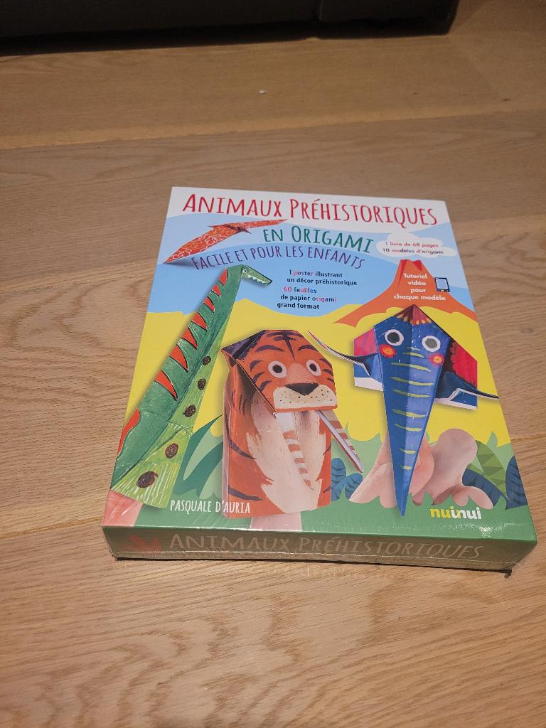 Origami prehistorische dieren, Ophalen, Nieuw, Knutselen