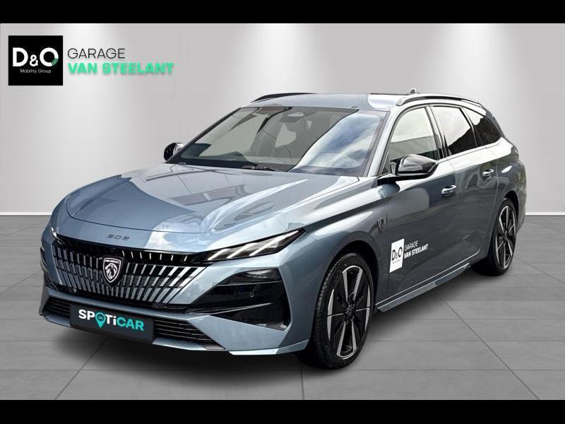 Peugeot 308 SW GT -360°CAMERA-CARPLAY-TREKHAAK, Auto's, Peugeot, Automaat, Zwart, Blauw, Elektrisch
