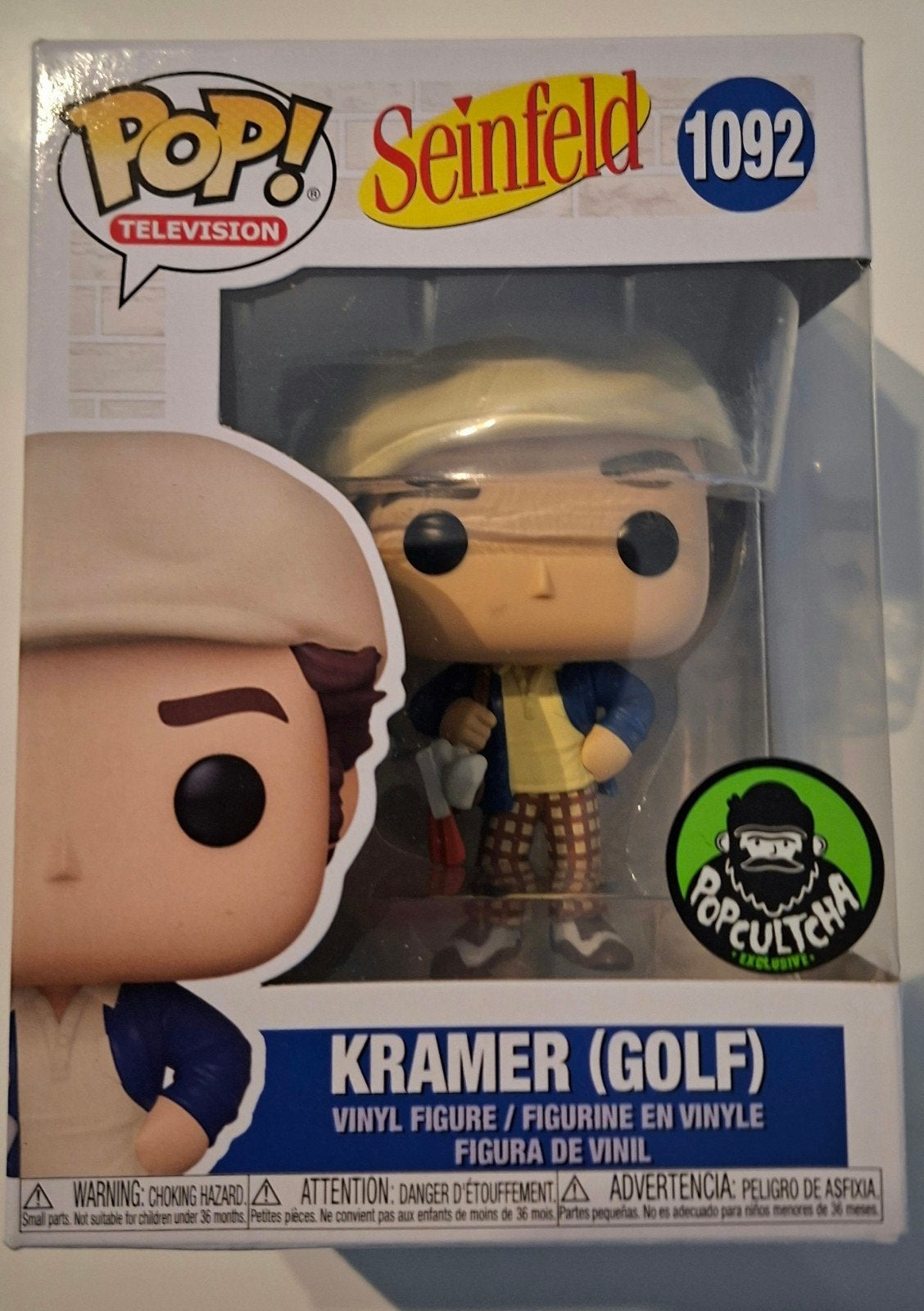 Funko pop Seinfeld Kramer Golf, Enlèvement ou Envoi, Comme neuf