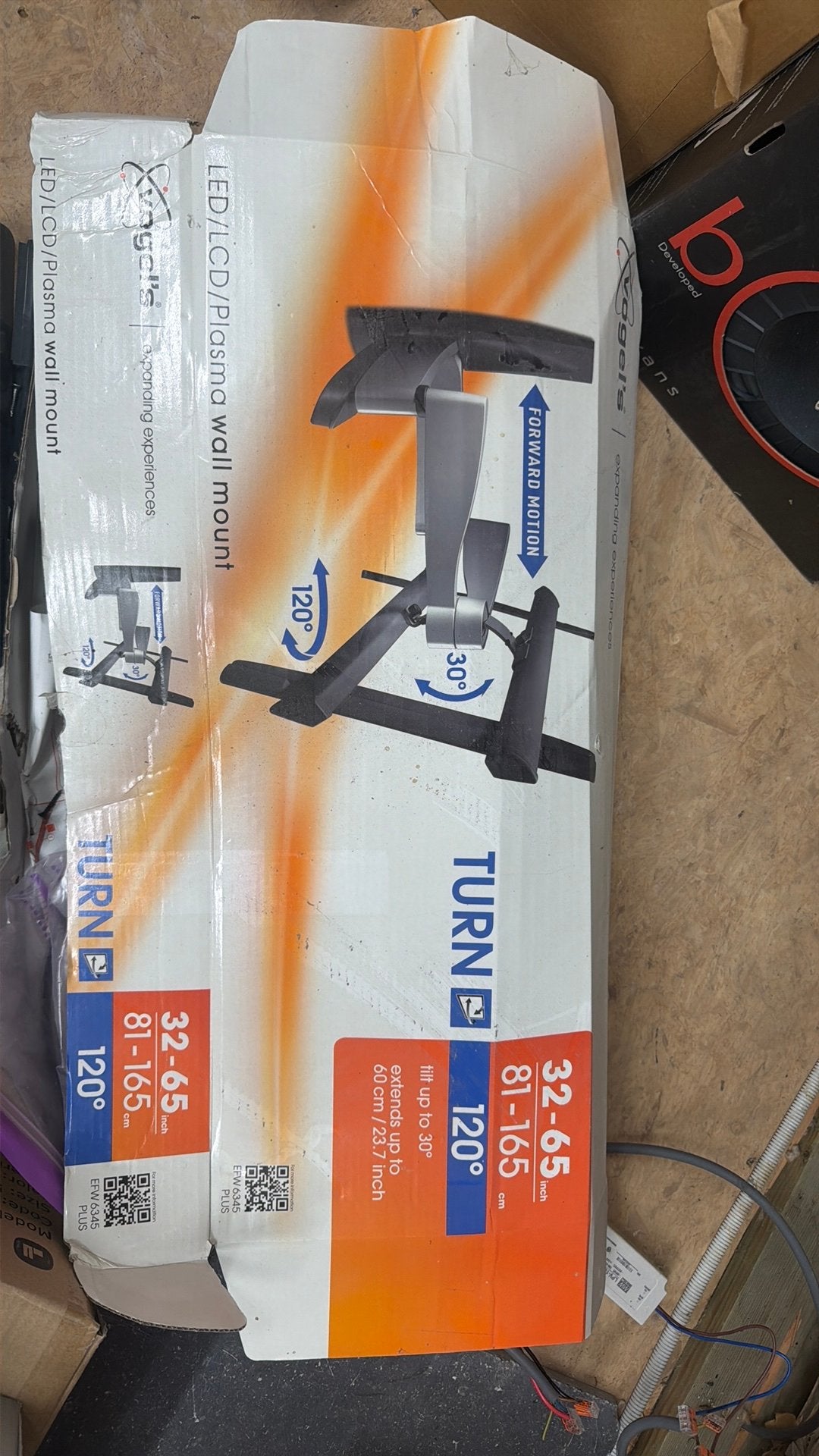 Tv beugel vogel’s turn 120 32-65 inch.  2 stuks, Ophalen, Gebruikt