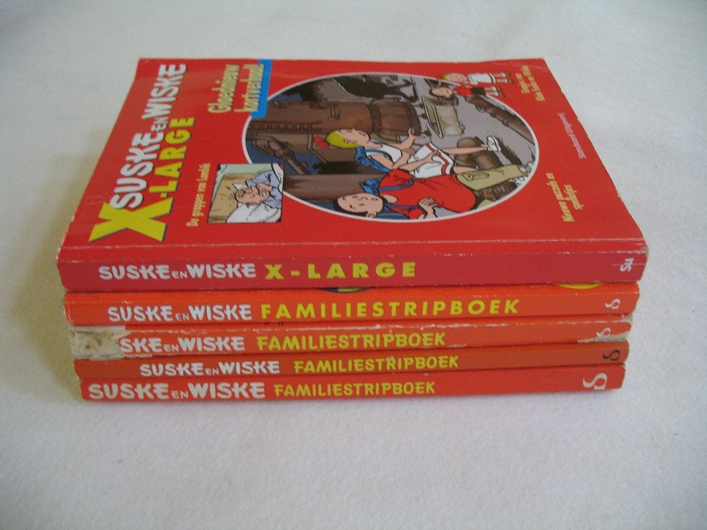 Suske en Wiske, familiestripboeken, Meerdere stripboeken, Ophalen of Verzenden