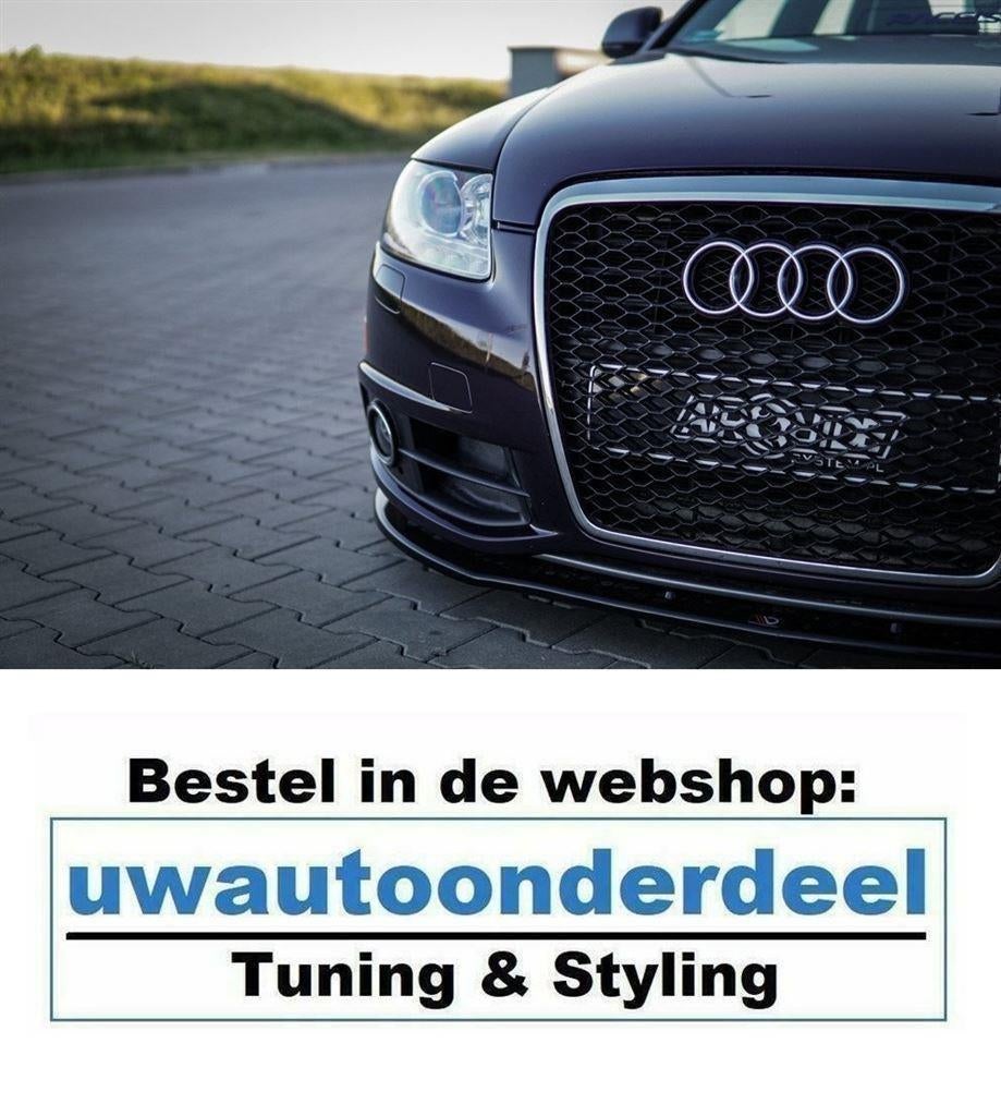 Spoiler Voorspoiler Lip Splitter Voor Audi A6 C6 S Line Face, Envoi