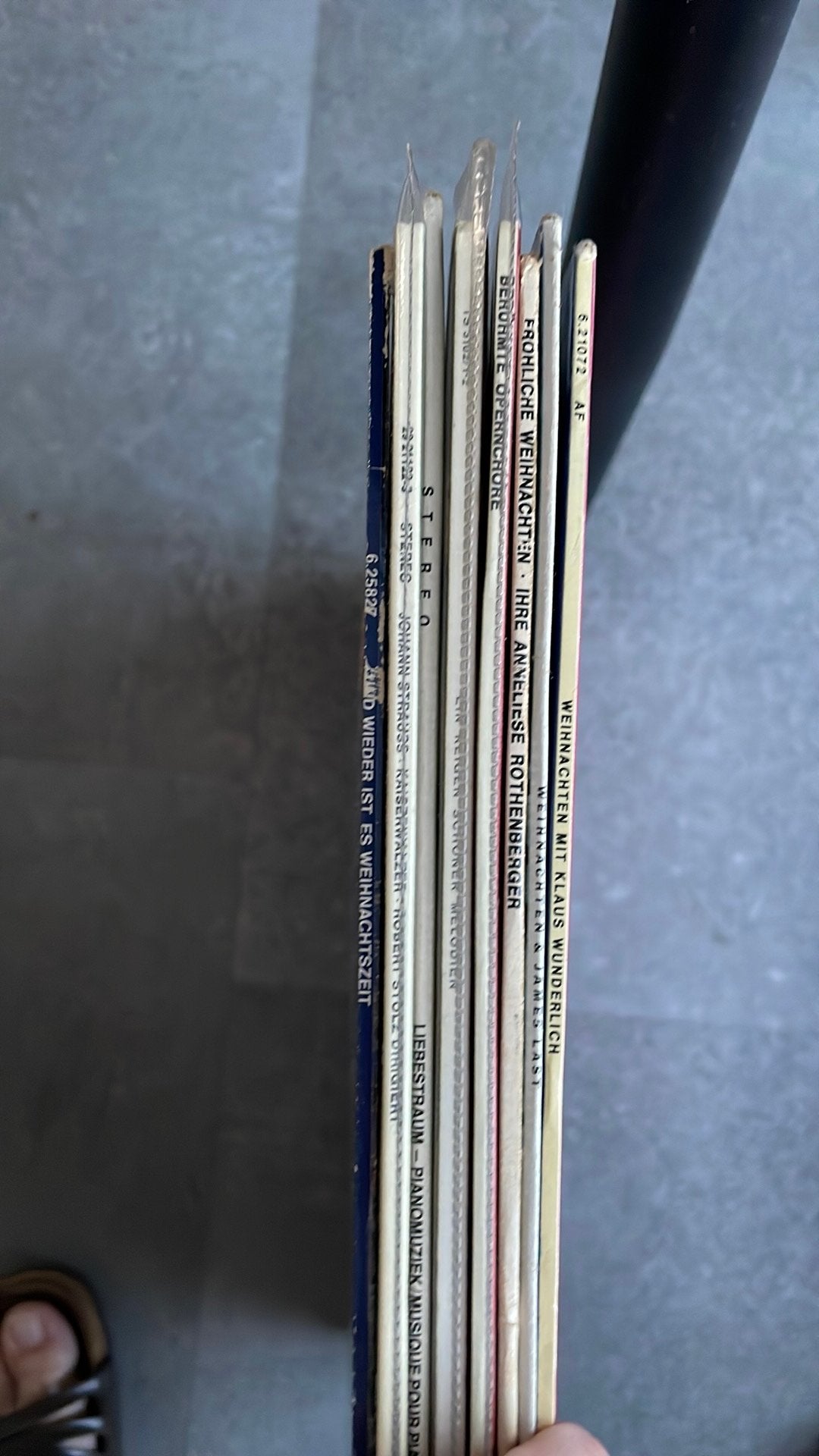 Lot van 8 duitse elpees, Enlèvement, Utilisé, LP