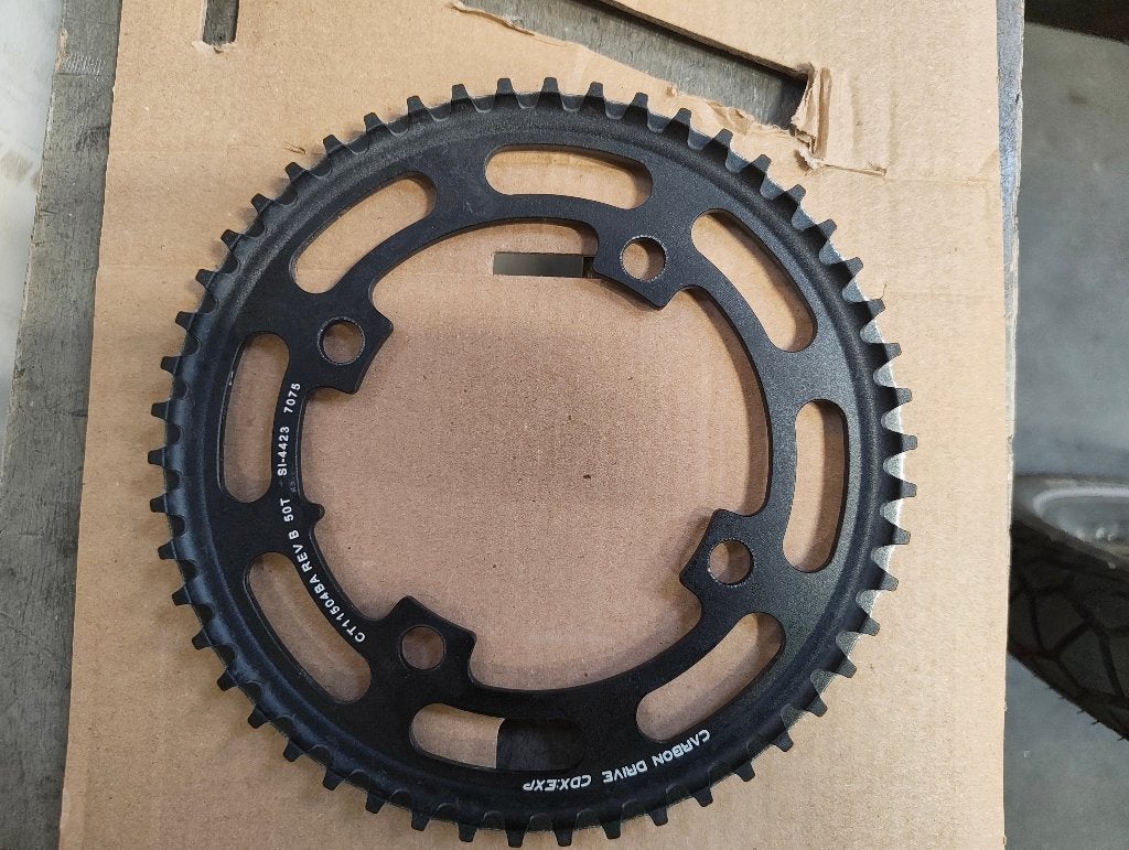 Gates 50t cdx tandwiel, Fietsen en Brommers, Ophalen of Verzenden, Zo goed als nieuw, Overige typen, Gates Carbon Drive