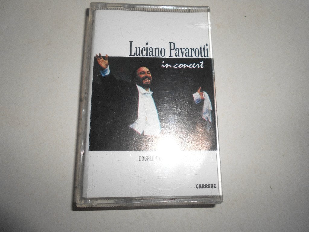 ancienne cassette audio K7 Luciano Pavarotti en concert, Enlèvement ou Envoi, Utilisé, 1 cassette audio