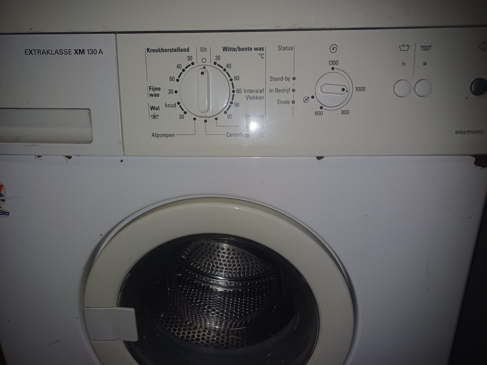 Machine à laver Siemens, modèle Extra Class XM 130 A., 85 à 90 cm, 4 à 6 kg, Chargeur frontal, Enlèvement