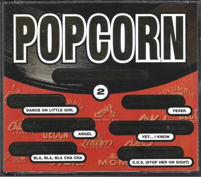 2 CD Popcorn Golden Hits 2, Enlèvement ou Envoi, Comme neuf, Compilation, Pop