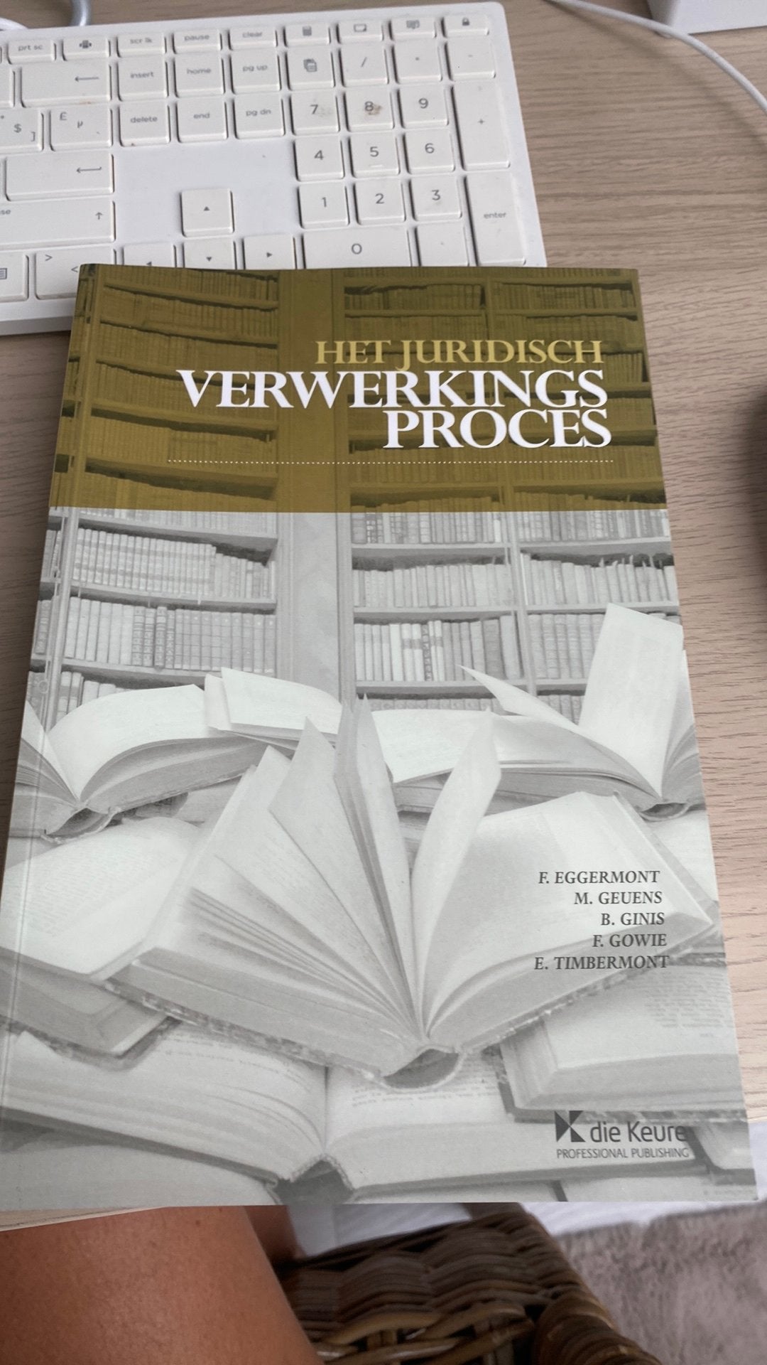 F. Eggermont - Het juridische verwerkingsproces 2017, Ophalen of Verzenden, F. Eggermont