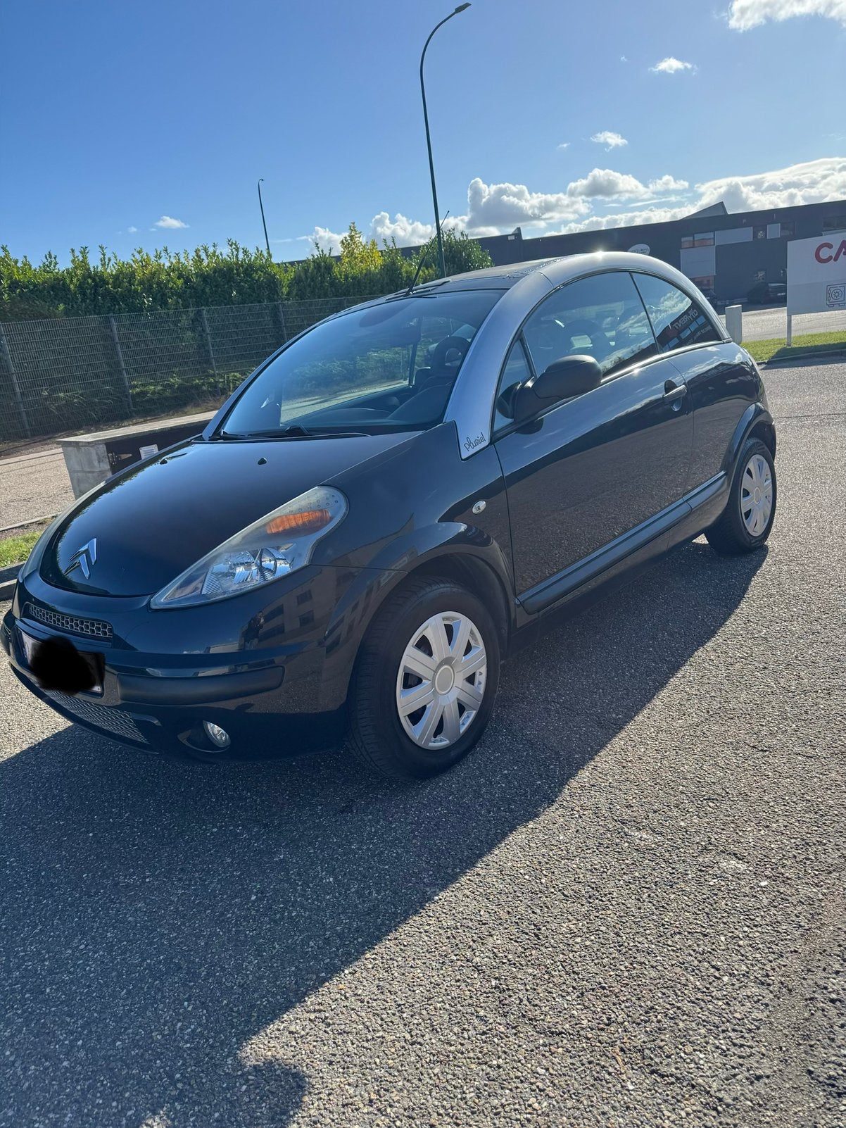 Citroen C3 Pluriel klaar voor registratie, Auto's, Voorwielaandrijving, Stof, Zwart, Zwart