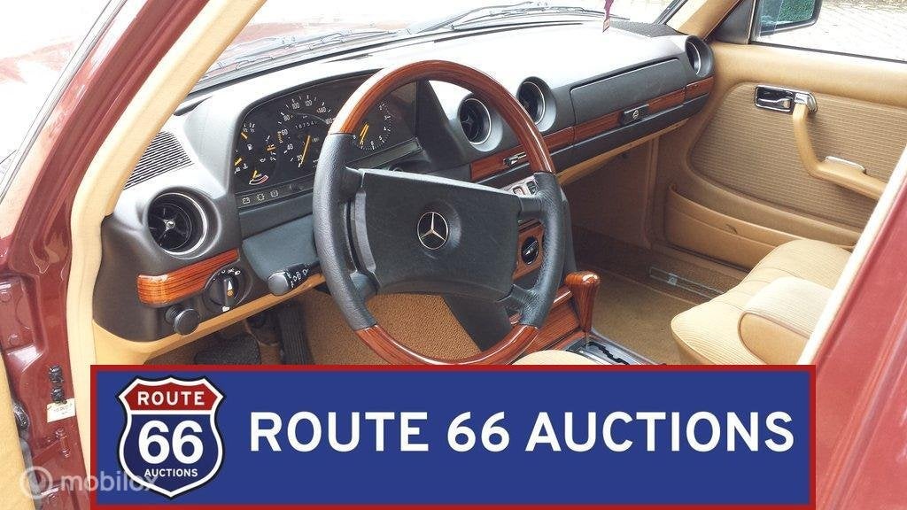 Mercedes-Benz 230E | 1983 | Route 66 Auctions, Achat, Entreprise, Boîte manuelle, Autre carrosserie