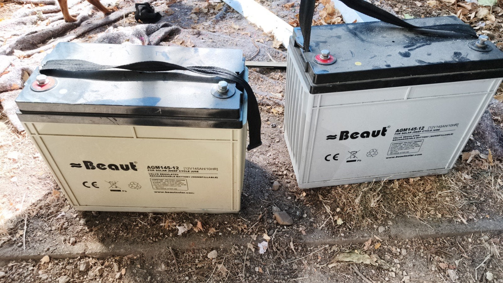 beaut AGM 145ah 12v, Enlèvement, Utilisé
