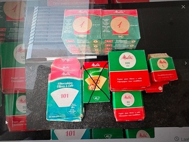 Ensemble de filtres à café, Enlèvement ou Envoi, Neuf, Café moulu