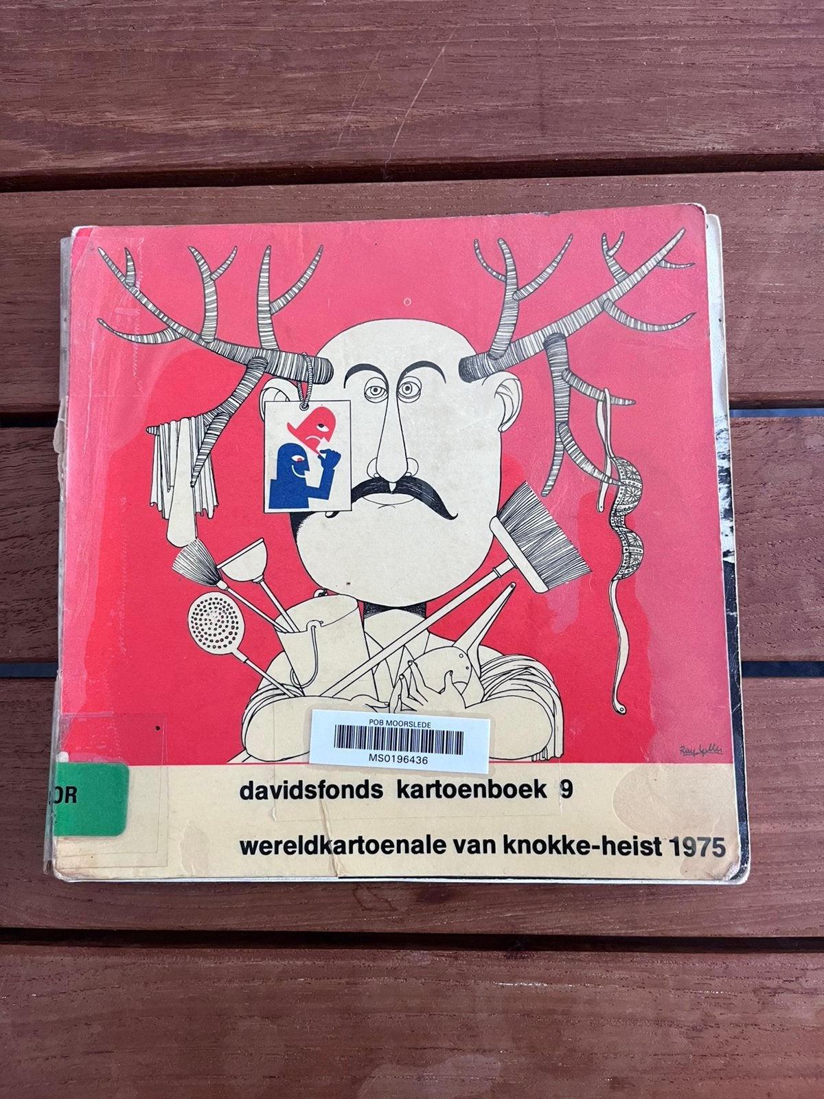 Kartoenboek 9 - 1975, Livres, Humour, Enlèvement, Utilisé