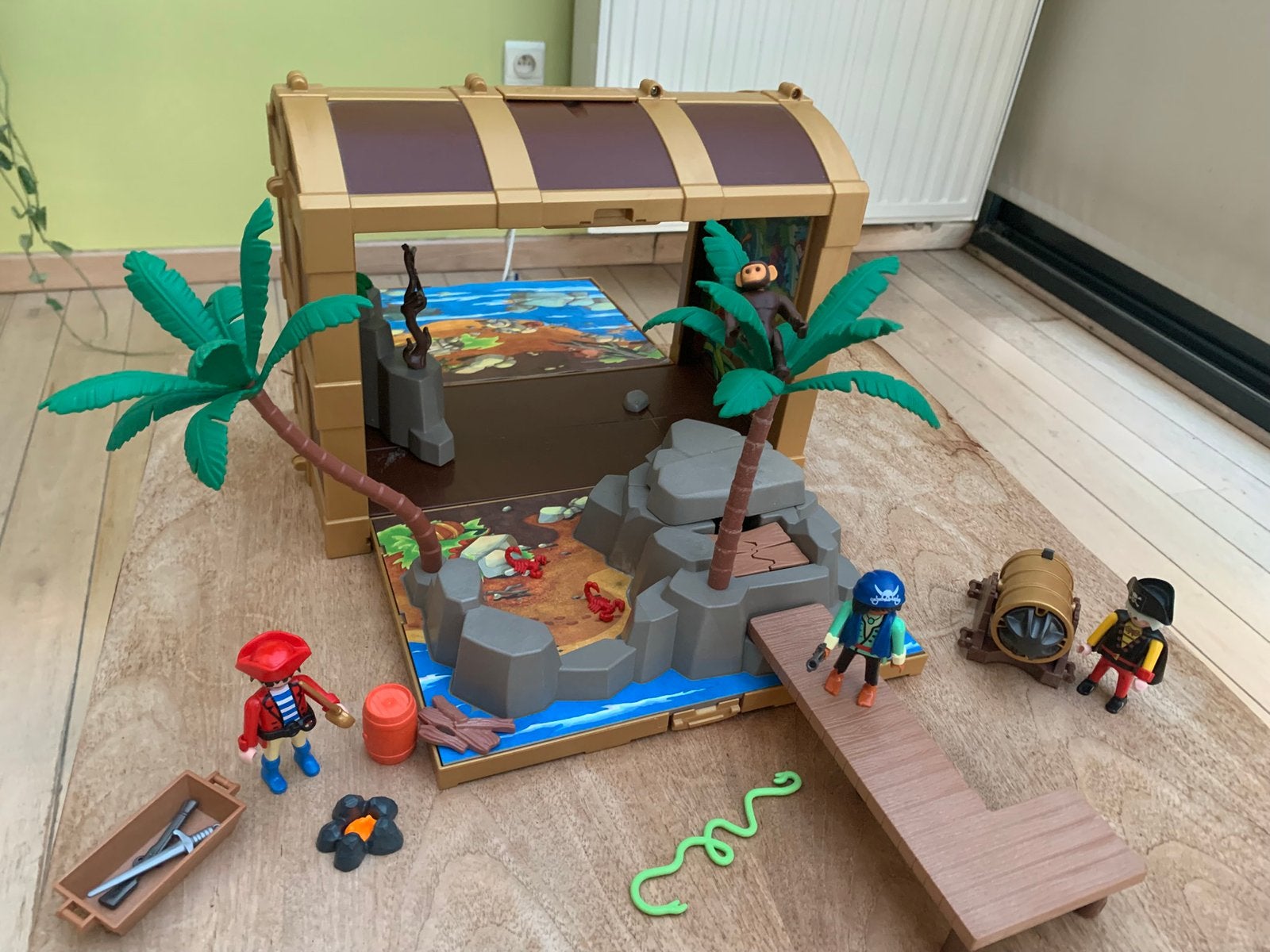 Playmobil pitaten koffer 5737, Ophalen, Zo goed als nieuw
