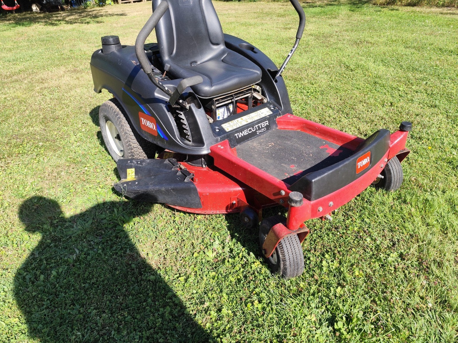 tracteur tondeuse timecutter toro z420 2005, Jardin & Terrasse, Utilisé, TORO, Fonction de mulching, 90 à 120 cm