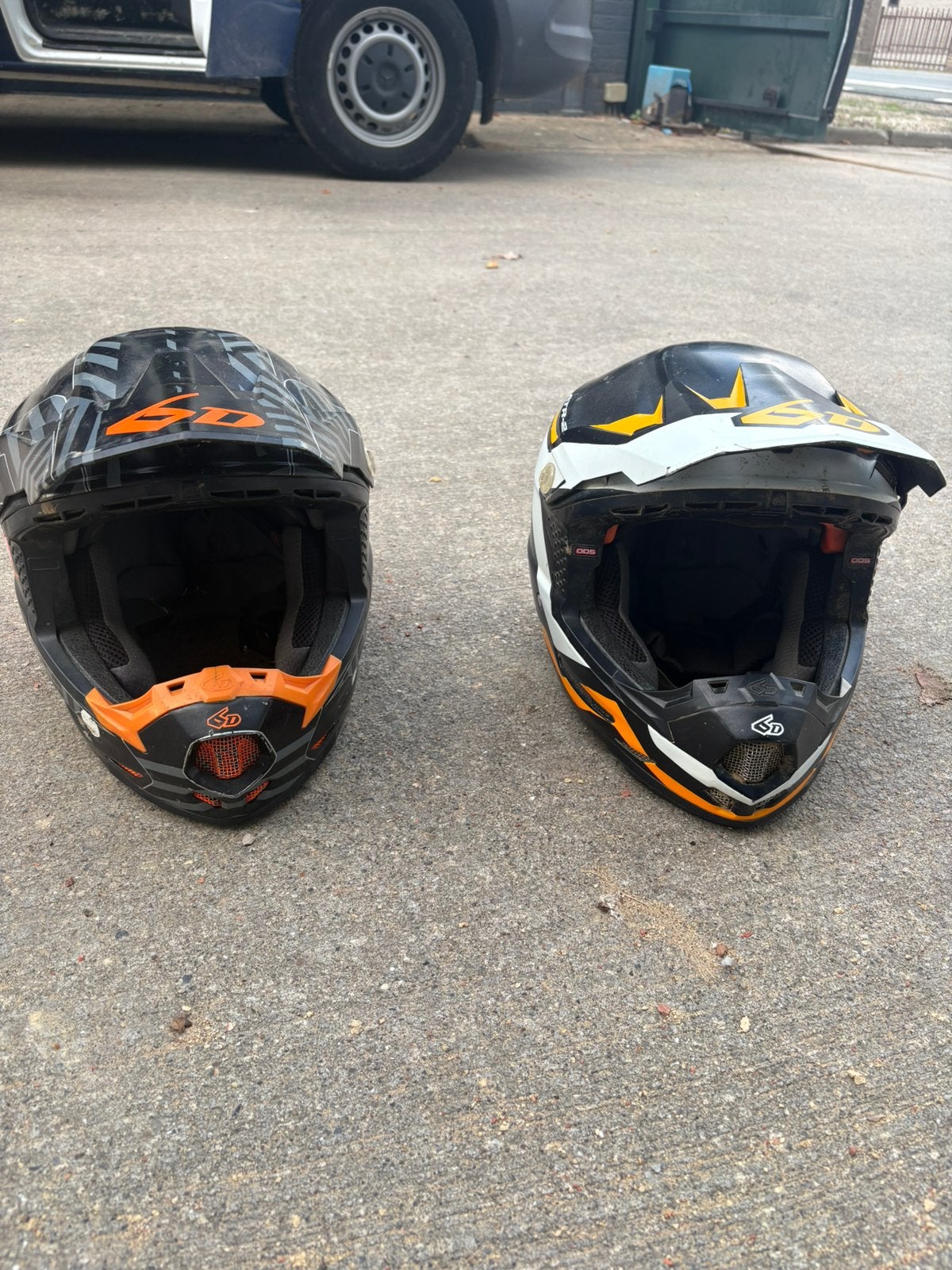 6D helm 2025, Motoren, Overige merken, XS, Kinderen, Tweedehands