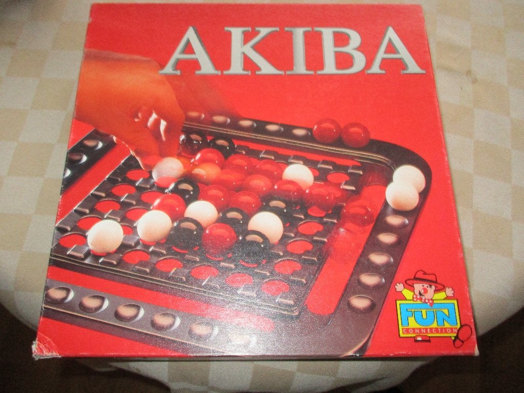 bordspel vintage uit jaren 90 Akiba compleet, Hobby en Vrije tijd, Gezelschapsspellen | Bordspellen, Een of twee spelers, Ophalen of Verzenden